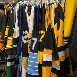Crosby, Malkin, Lemieux Jerseys
